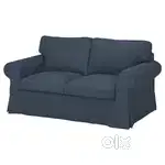 Sofa set blue colour