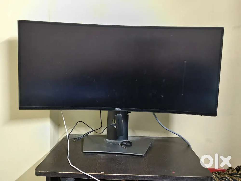 Dell curved TV with Amazon fire TV stick 4k