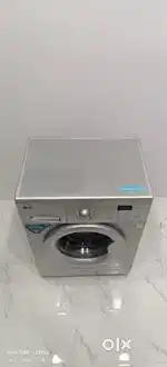 LG direct drive front load 5.5kg silver colour Fully automatic machine