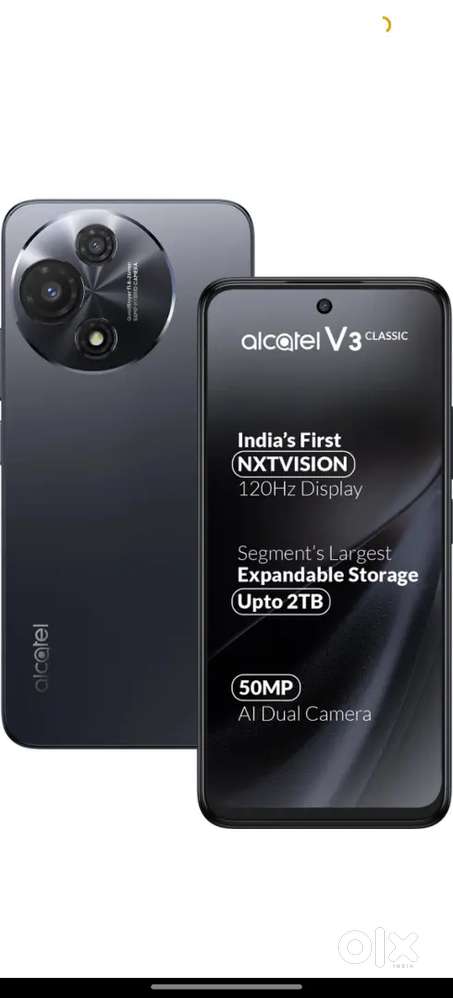 Alcatel V3 Classic 5G (Cosmic Grey, 128 GB) (4 GB RAM) sealed box