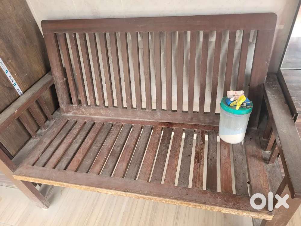 Teakwood 2 Seater