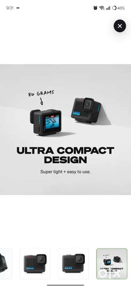 Go pro Hero 4K compact