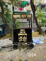 Momo maker and salesman require