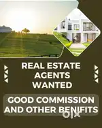 Realty brokers Wanted on Commission Basis ONE SALE ONE LAC INCOME
