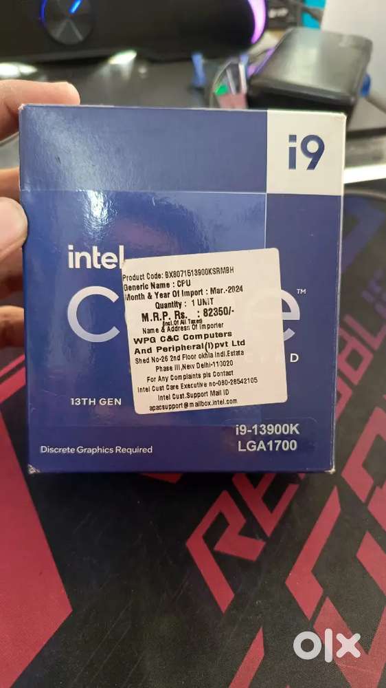 Intel I9 processor