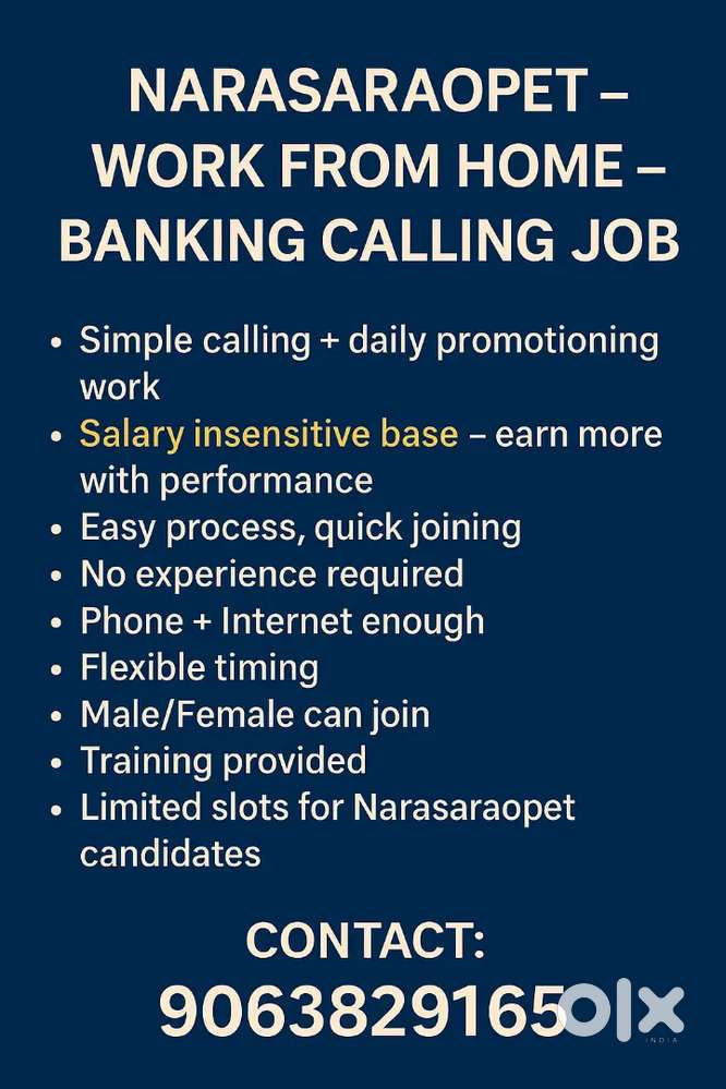 WORK FROM HOME BANKING PROCESS