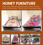 Steel Cot Bed Mattresses Sales - PG, Hostel Bunker Beds Sales