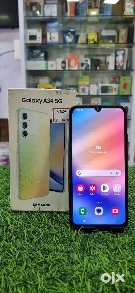 Samsung Galaxy A34 5G

- RAM: 8GB
- Storage: 128GB
- Condition: