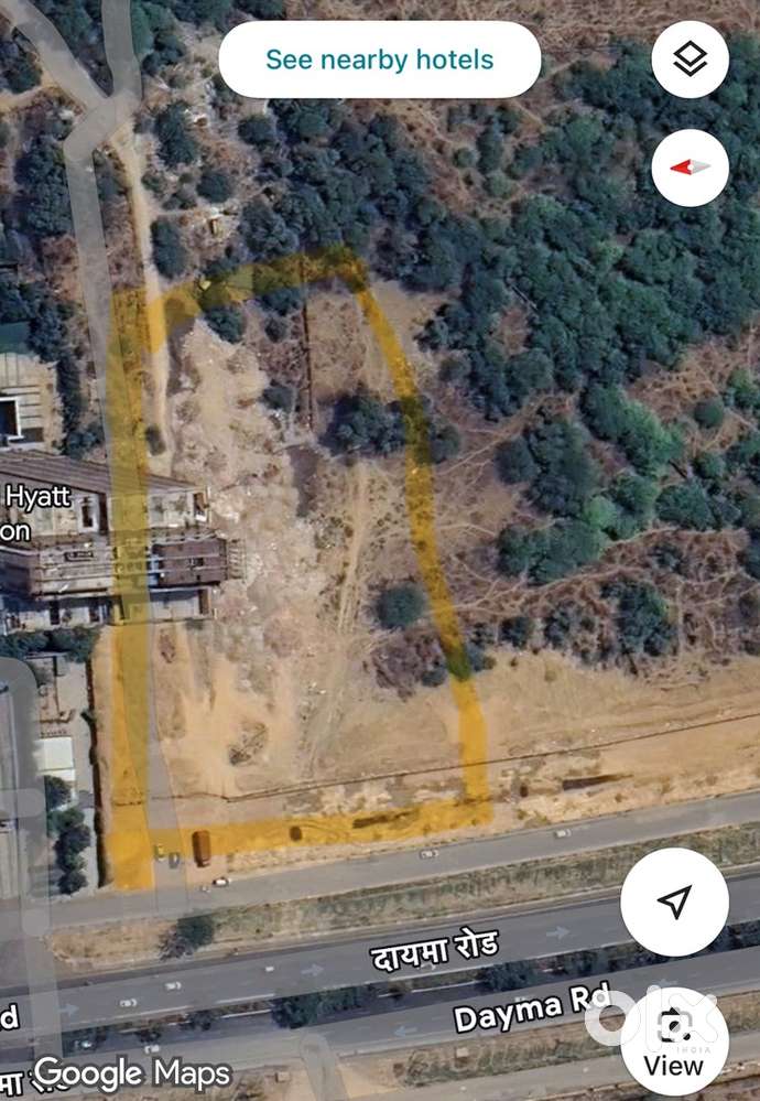 Land for lease adjoing grand hyatt sector 58 ghata land parcel 2 acre