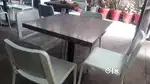 Cafe very heavy Table with adjustable leg and loong counter