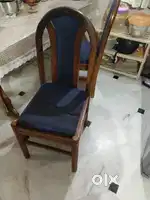 Four nos of teakwood Dining chairs in good working condition for sale