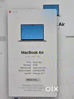 Apple MacBook Air 15-inch, M3, 2024, 8GB RAM, 512GB SSD, Space Gray,