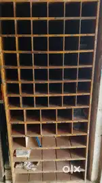 Bolt nut wooden rack
