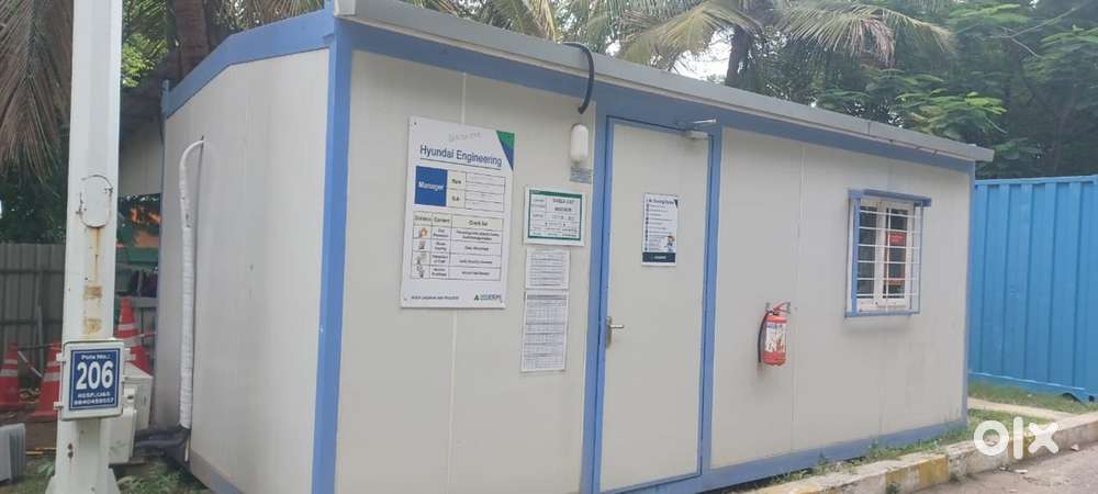 Container -20ft by 10 ft & 20ft by 8 ft -puff insulated inside hyundai