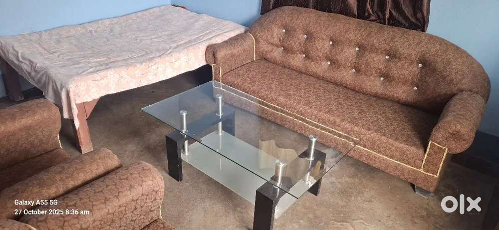 Sofa Set with Center Table
