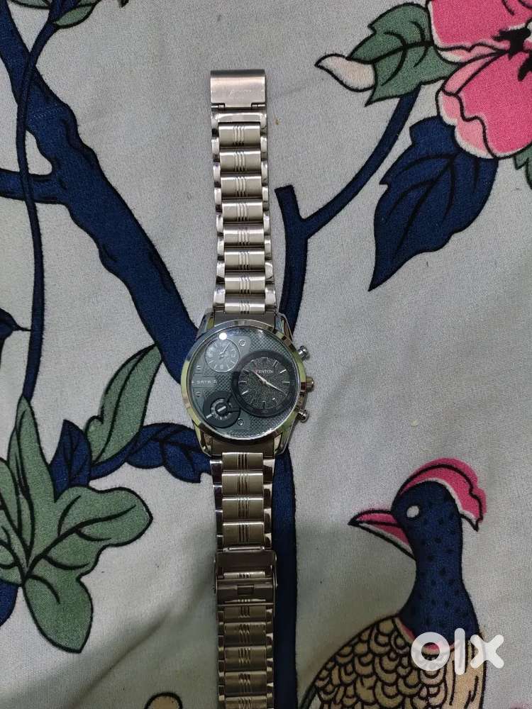 Heavy metal stainless steel watch