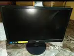 Aoc Desktop And CPU With Computer Table