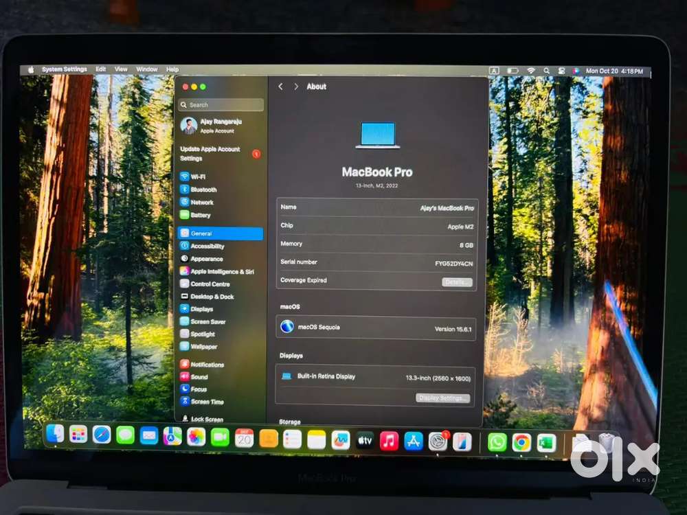 MAC BOOK PRO M2 2022