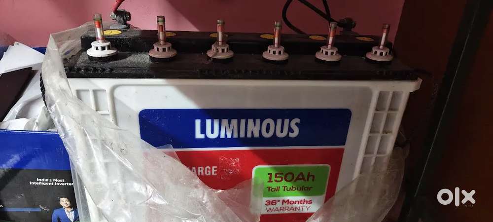 Inverter with 150ah batteryLuminous is for sale
