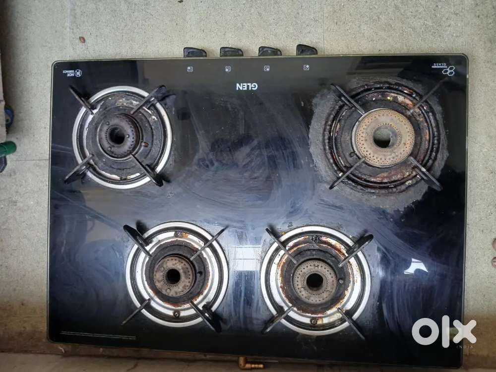 GLEN 4 Burner Auto Ignition Gas Stove