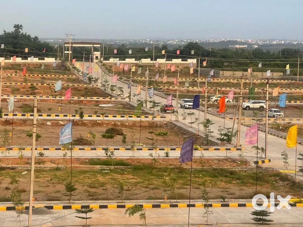 Just 27k HMDA TG RERA OPEN PLOTS NEAR BONGLOOR ORR bank loan ava