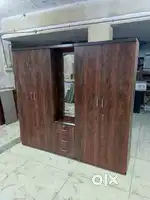 Now 5 door wardrobe with glossy look available at ur city for 10999