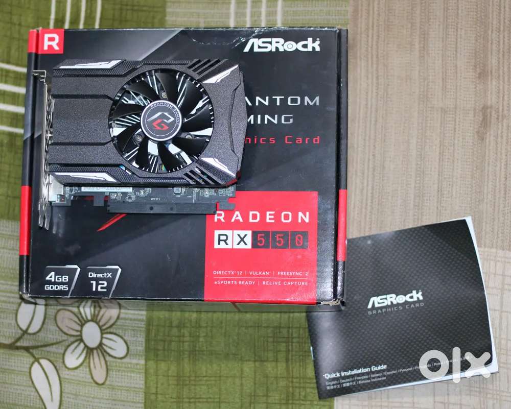 Asrock RX550 4GB GDDR5 - Only 2 Months Old