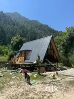 Luxury A frame property with land for sale in Kasol