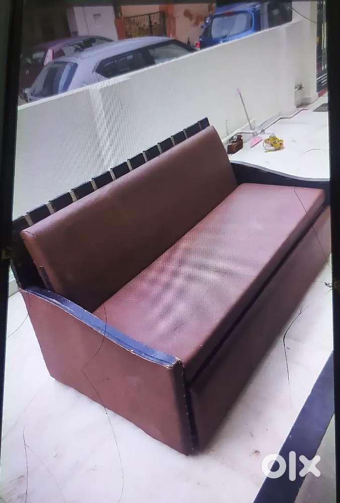 “Solid Wood 3-Seater Sofa [ Udaipur, Rajasthan ]