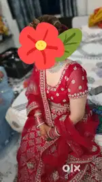 Pink sharara