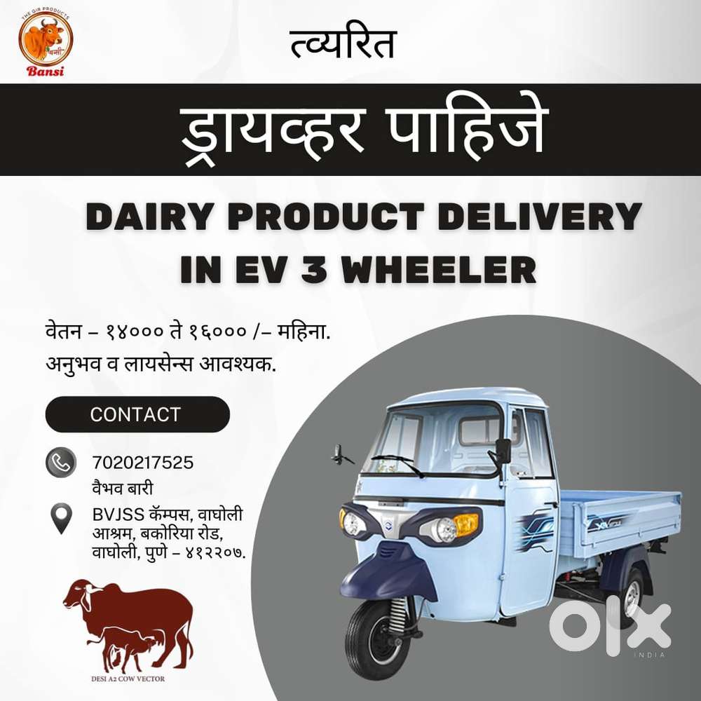 Driver for EV 3 Wheeler