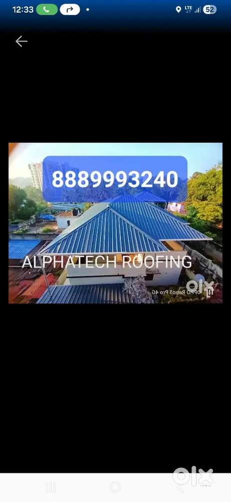 Roofing work
