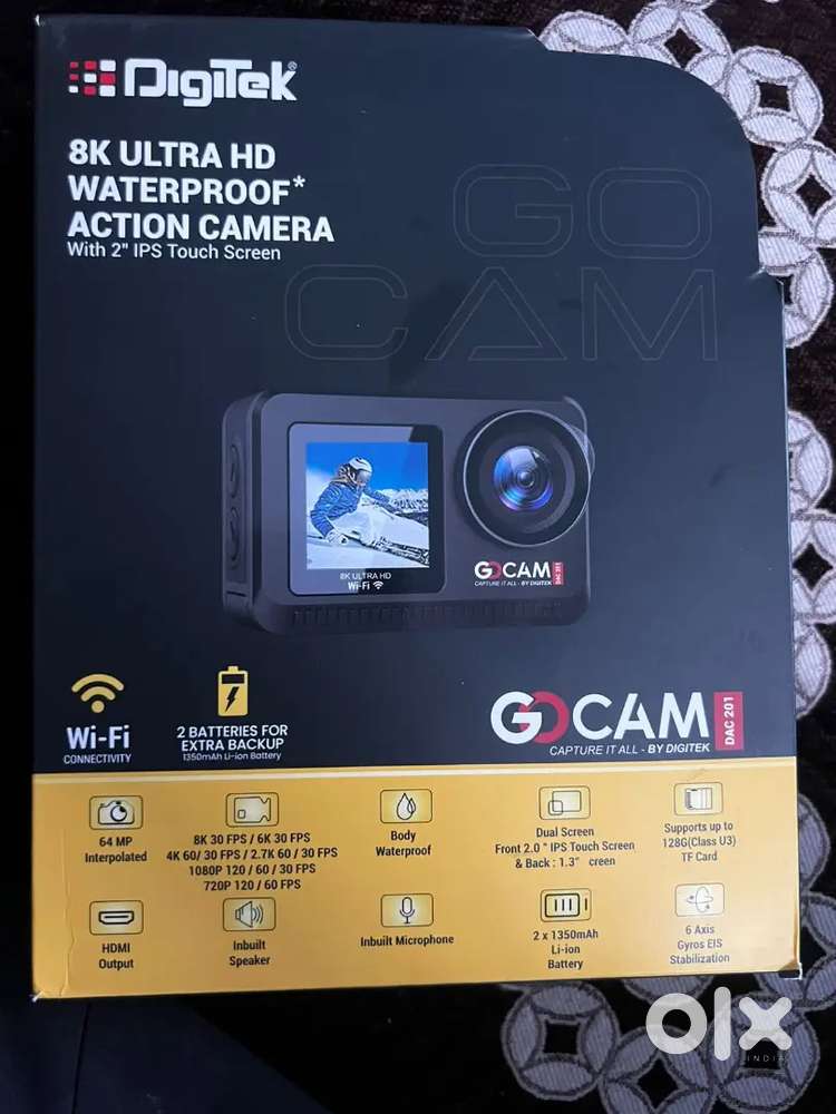 Digitek action camera
