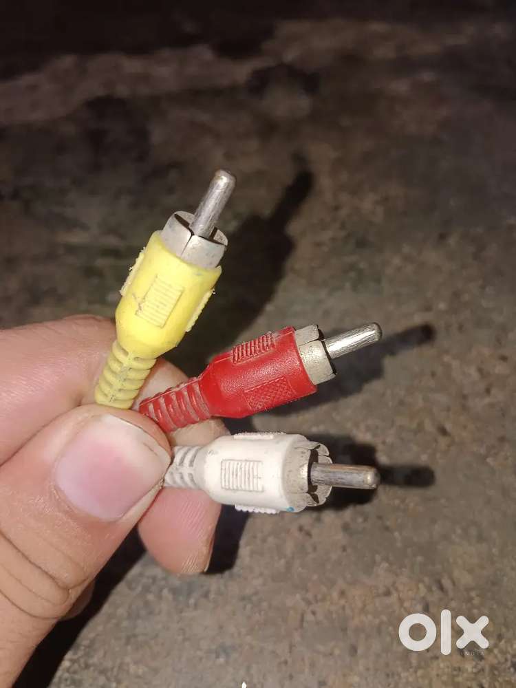 AV cables.