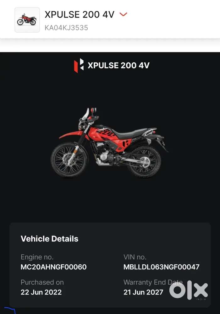 Xpulse 200 4v Maintained in mint showroom condition