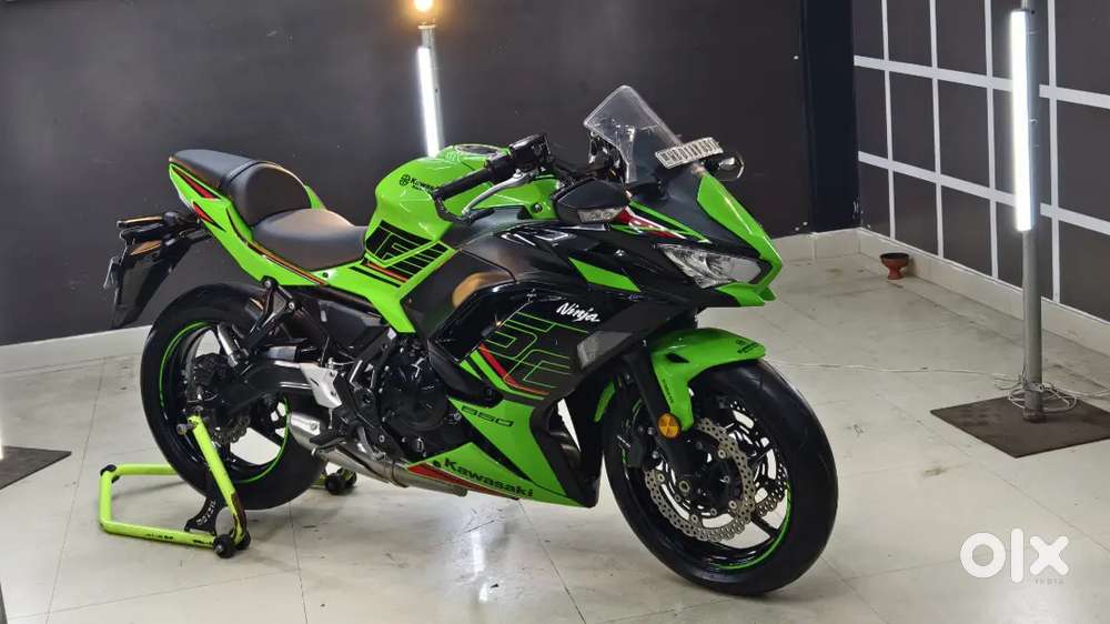 Brand new bike. Mint condition with full service history from Kawasaki