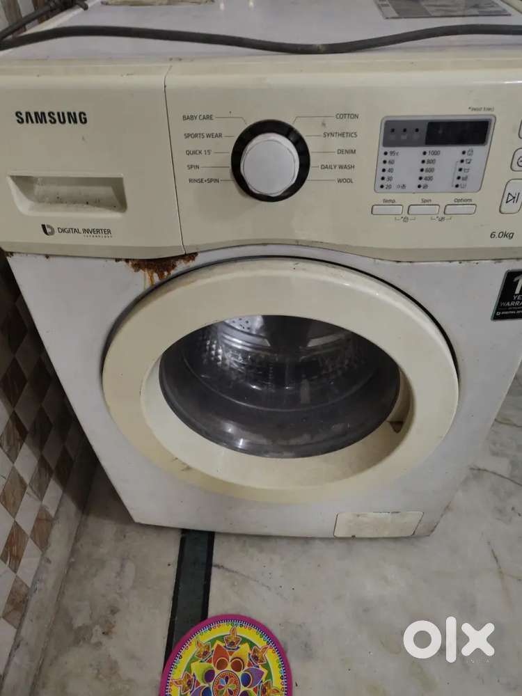 Samsung front load washing machine 6.5 kg