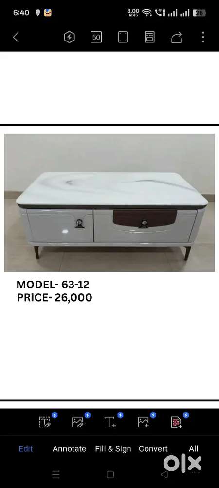 BRAND NEW CENTER TABLE RS-4999