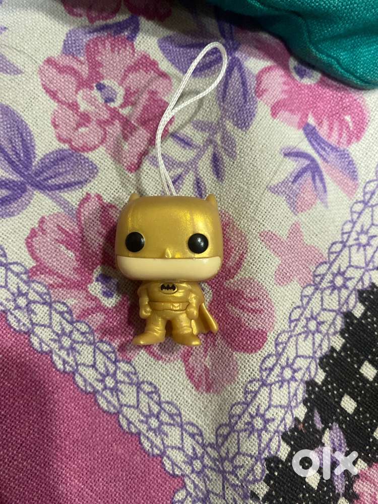 Limited edition golden batman keychain