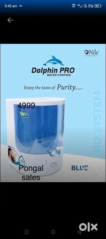 Water Purifier Dolphin