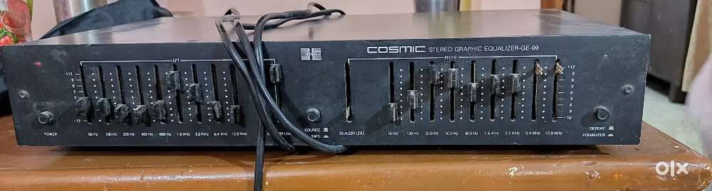 COSMIC

STEREO GRAPHIC EQUALIZER-GE-99