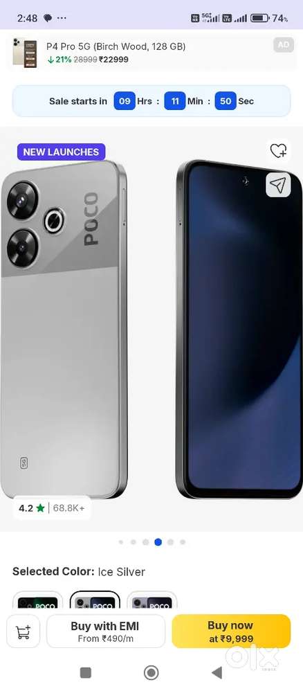 POCO m6plus5g 6/128