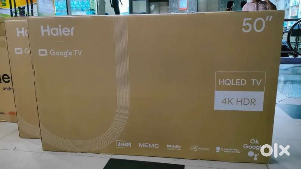 Haier google smart tv with 4k quality