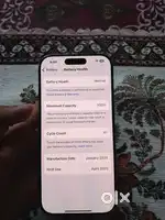 I phone 16 pro ek dam new 1 month old with box and accessories.