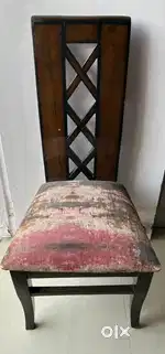 Teak Wood 6 Chairs