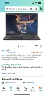 dell linux latitude 3510 intel core.