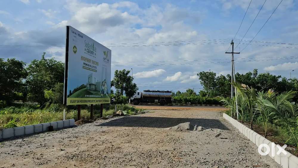 Mumbai Highway facing at Sadashivpet DTCP with Rera Approved plots