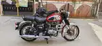 Classic 350 bs6 chrome red colour single handed showroom condition