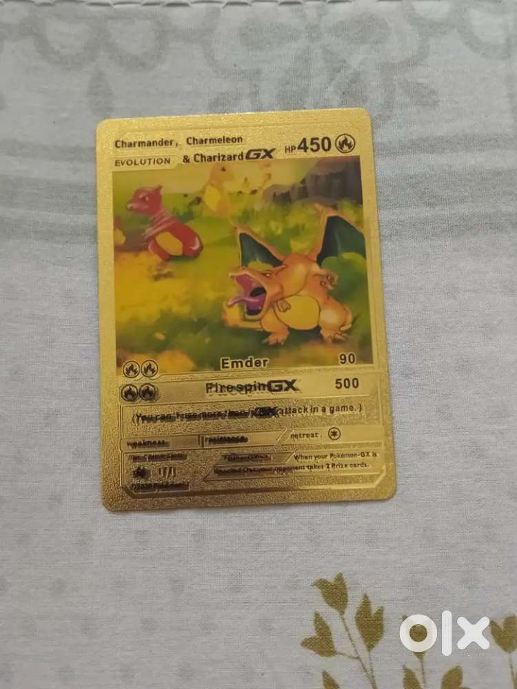 Pokemon card is rare one only