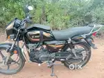 HERO SPLENDOR +; MODEL 2021; SELF ALLOY; BLACK & YELLOW COLOUR; BS6  .